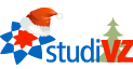studiVZ Xmas Logo studiVZ.net Weihnachtslogo