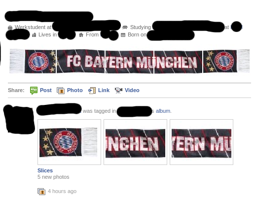 Facebook Hack fü die Galeriefunktion