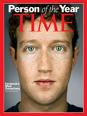 Mark Zuckerberg Cover Time Mark Zuckerberg, Time Person of the Year 2010